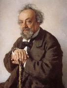 Peter Xie Rimsky portrait Ilia Efimovich Repin